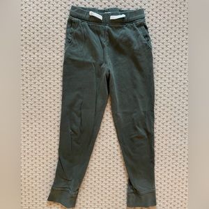 Crewcuts Boys Cotton Jogger Sweatpants, Size 12 Army Green